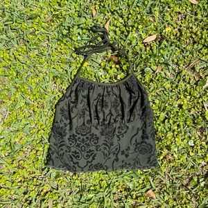 grunge halter top